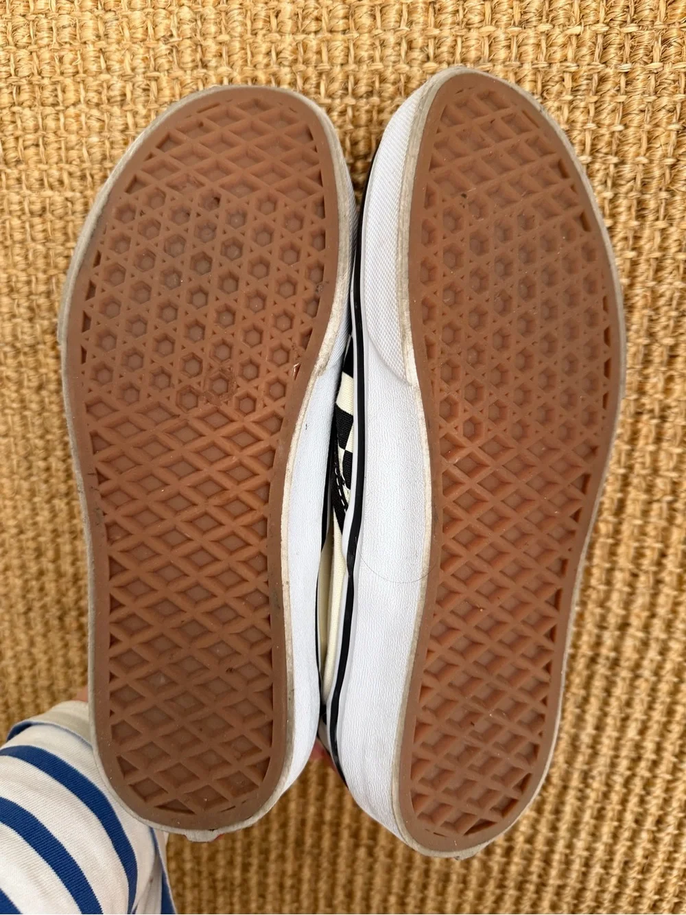 Vans Classic Slip-On Checkerboard Shoe Size B4.5 / W6